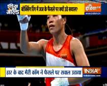 Tokyo Olympic 2020: Mary Kom lost 2-3 to Colombian Ingrit Valencia