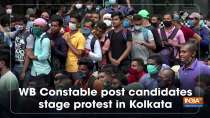 WB Constable post candidates stage protest in Kolkata