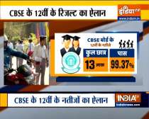 CBSE Class 12 result 2021 announced, Pass percentage touches 99.37%