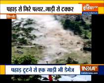 Watch scary visuals of landslide in Himachal