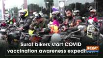 Surat bikers start COVID vaccination awareness expedition