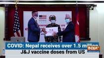 COVID: Nepal receives over 1.5 million JandJ vaccine doses from US