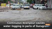 Continuous downpour causes water-logging in parts of Gurugram