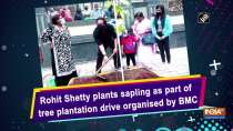 Rohit Shetty plants sapling as part of tree plantation drive organised by BMC