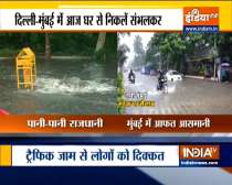 VIDEO: Heavy showers cause water-logging in parts of Gurugam