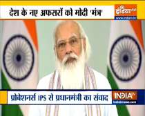 PM Modi addresses IPS probationers via video conferencing