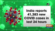 India reports 41,383 new COVID cases in last 24 hours