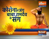 Swami Ramdev shares tips for natural glow  on the face and shiny hair