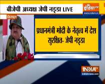 BJP chief JP Nadda addresses 