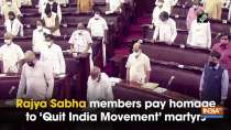 Rajya Sabha members pay homage to 