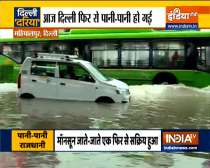 Ground Report: Heavy rains lash Delhi-NCR, disrupt traffic movements in many areas