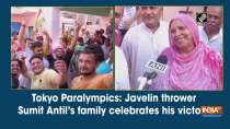 Tokyo Paralympics: Javelin thrower Sumit Antil's family celebrates his victory	