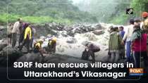 SDRF team rescues villagers in Uttarakhand