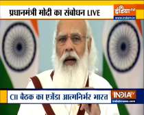 Prime Minister Narendra Modi addresses the CII Annual Session 2021