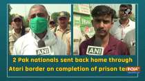 2 Pak nationals sent back home through Atari border on completion of prison terms