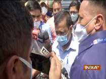 Delhi CM meets parents of minor girl who was allegedly raped-murdered in Nangal