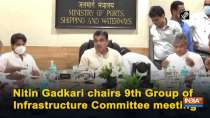 Nitin Gadkari chairs 9th Group of Infrastructure Committee meeting