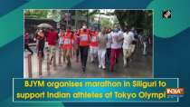 BJYM organises marathon in Siliguri to support Indian athletes at Tokyo Olympics
