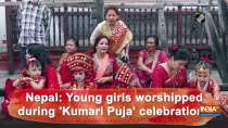 Nepal: Young girls worshipped during 