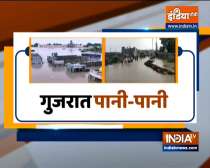 Flood like situation in Rajkot, Jamnagar; at least 10 people died