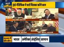 India, Australia, Japan and the US talk about a peaceful Indo-Pacific in the Quad meeting 