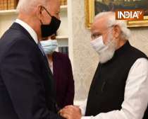 PM Modi meets Joe Biden in White House, discussion on issues like COVID-19 and climate change