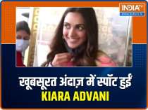 Actress Kiara Advani rocks tie and dye look at the airport