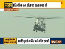   Indian Air Force organize air show over Dal Lake in Srinagar