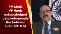 PM Modi, VP Harris acknowledged people-to-people ties between India, US: MEA
