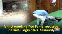 Tunnel reaching Red Fort discovered at Delhi Legislative Assembly