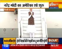 PM Modi leaves for US to attend Quad Leaders