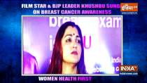 Actress Khushbu Sundar on breast cancer