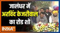 Delhi CM  Arvind Kejriwal holds Tiranga Yatra in Jalandhar today