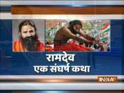 India TV Editor-in-chief Rajat Sharma, Amit Shah, Arun Jaitley at premiere of 'Swami Ramdev-ek sangharsh'