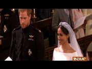 Meghan Markle and Prince Harry exchange wedding vows at Windsor Castle on Saturday