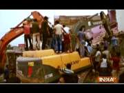 Several houses demolished for construction of 4-lane road in Morena