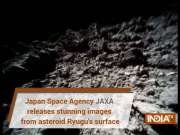 Japan's Space Agency JAXA releases stunning images from asteroid Ryugu's surface