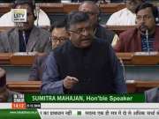 Triple Talaq bill is not against any community, religion or belief', says Ravi Shankar Prasad