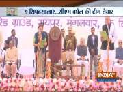 Chhattisgarh Governor administered oath to new state cabinet ministers in Raipur