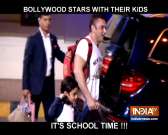 Bollywood stars attend their kids's school function