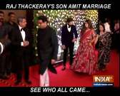Salman Khan, Shah Rukh Khan & other B-Town celebs attend Raj Thackeray's son's reception