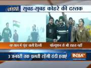 Delhi wakes-up to a smoggy morning on new year
