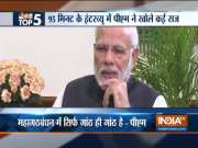 Top points from PM Modi's interview