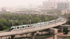 Aqua Line between Noida and Greater Noida