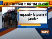 JK: An encounter breaks out between terrorists and security forces in Pinglan area of Pulwama