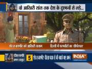 Army pays tribute to DSP Aman Thakur martyred in ceasefire violation by Pak in Kulgam