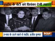 Priyanka Gandhi speaks to family of martyr Ajeet and Awadesh, says We are with you at every stage
