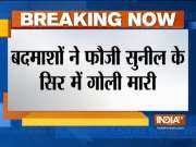 Bikers shot armyman in Meerut