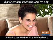 Bollywood queen Kangana Ranaut celebrates her birthday with media persons