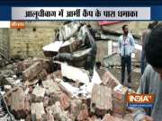 Blast at army camp in Srinagar